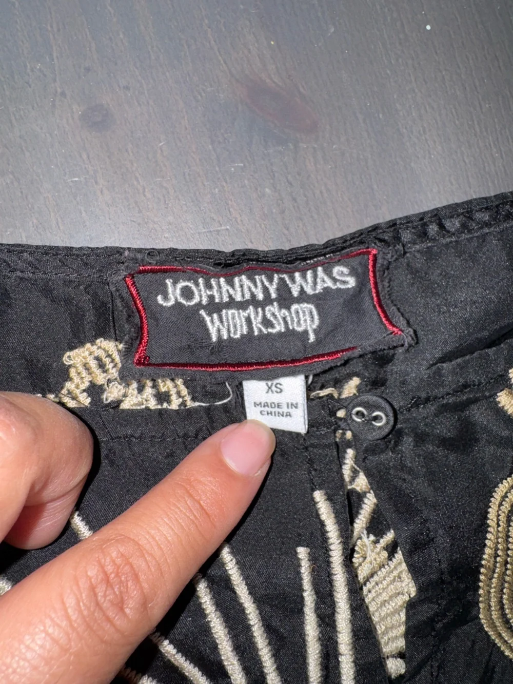 Johnny Was Workshop Antonia Raglan Tiered Midi Dress Boho Chic W34022 - Picture 5 of 8